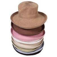 Jacaru Knitted Bucket Hat LBrim (1506)