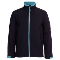 JB's Mens PDM Three Layer Softshell Jacket (3WSJNL) Navy/Light Blue [SD]