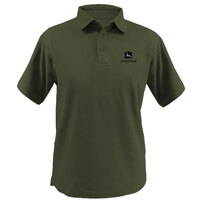 John Deere Mens JD Polo Shirt (13690029OV) Olive 