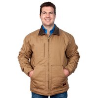 Just Country Mens Diamantina Jacket (MWOJ1916) Khaki