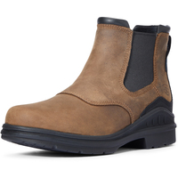 Ariat Mens Barnyard Twin Gore II H2O Western Boots (10033879) Antique Brown