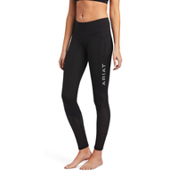 Ariat Womens EOS Full Seat Tight (10025580) Black [GD]