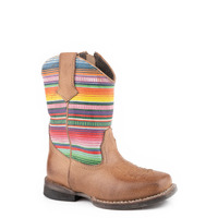Roper Toddlers Cora Western Boots (17914240) Serape Tan/Serape Leather