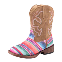 Roper Childrens Glitter Serape Western Boots (18901115) Serape/Tan 