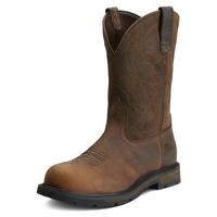 Ariat Mens Groundbreaker Steel Toe Western Boots (10014241) Brown