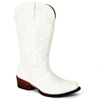 Roper Womens Riley Western Boots (21566396) Cord White