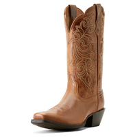 Ariat Womens Round Up Square Toe Boots (10053733) Ready Russet [SD]