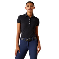 Ariat Womens Prix 3.0 Polo (10055059) Black