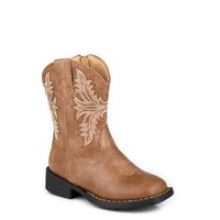 Roper Toddlers Luke Western Boots (17191691) Tan