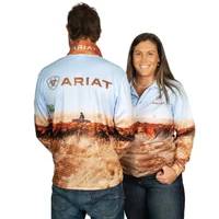 Ariat Unisex L/S Fishing Shirt (2012CLSP) Cattleman