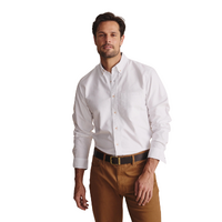 S.Kidman Mens Aberdeen Full Button L/S Dress Shirt (1SHM00001) White