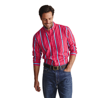 S.Kidman Mens Aberdeen Full Button L/S Dress Shirt (1SHM00084) Pink