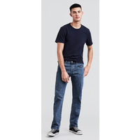 Levi's Mens 501 Original Straight Fit Jeans (00501-0193) Medium Stonewash