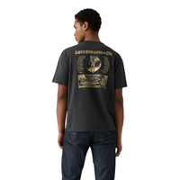 Levi's Mens Vintage Fit S/S Graphic Tee (87373-0362) Archival Saddle Man Phantom [SD]