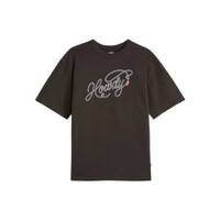 Levi's Womens Howdy Script S/S Tabor Tee (001MX-0008) Pirate Black [SD]