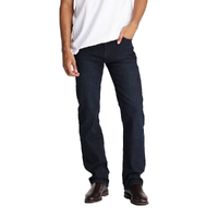 Lee Riders Mens Straight Stretch Jeans (R500914) Midnight [SD]