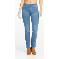 Wrangler | Classics Womens Mid Waist Straight Jeans (W/091042/AH0) Mid Stone [SD]