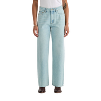 Lee Originals Womens High Wide Leg Jeans (L/067400/MR8) Soft Blue [SD]
