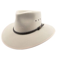 Statesman Countryman Rabbit Fur Felt Hat (S0040100) Silver Belly [GD]