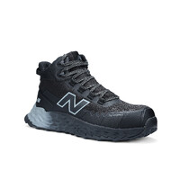 New Balance Mens Cremorne Mid Cut Safety Sneakers (MEFCMCAPBG) Black/Grey
