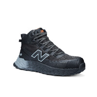 New Balance Womens Cremorne Mid Cut Safety Sneakers (WEFCMCAPBG) Black/Grey