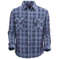 Outback Trading Mens Chad Big L/S Shirt (42188) Blue [SD]