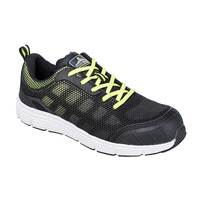 Portwest Mens Steelite Tove Trainers (FT15) Black/Green  [SD]
