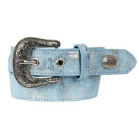 Pure Western Childrens Denim Belt (P5W5977BLT) Denim [SD]