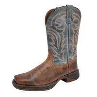 Pure Western Mens Irving Western Boots (P5W18239) Brown/Blue [SD]