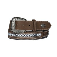 Pure Western Mens Clayton Belt (P5S1957BLT) Tan/Black [SD]