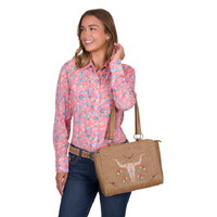 Pure Western Womens Audrey L/S Shirt (P5S2127125) Multi [SD]