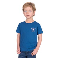 Pure Western Boys Frank S/S Tee (P5S3503084) Denim [SD]