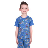 Pure Western Boys Brady Pyjamas (P5S3901PJS) Denim [SD]