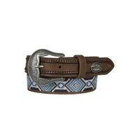 Pure Western Childrens Warren Belt (P5S7932BLT) Tan/Multi [SD]