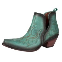 Pure Western Womens Bodie Dress Boots (P5S28466) Burnished Turquoise [SD]