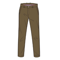 Ritemate Mens Pilbara Chino Pants (RMPC083) Pebble [SD]