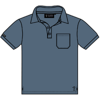 Ritemate Mens Pilbara Classic Cotton Polo (RMPC156) Bluesteel [SD]