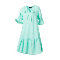Ritemate Womens Pilbara Tilly 3/4 Sleeve Linen Dress (RMPC136) Mint [SD]