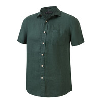 Ritemate Mens Pilbara Classic Fit S/S Linen Shirt (RMPC055S) Alpine [SD]