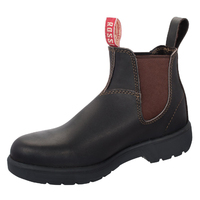 Rossi Mens Endura Elastic Sided Boots (303) Claret