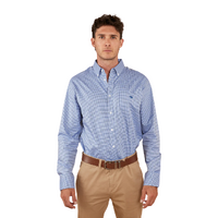 Ringers Western Mens Heritage L/S Dress Shirt (118109053) Blue