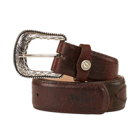 Ringers Western Unisex Longreach Belt (723110RW) Coffee  [SD]