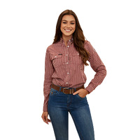 Ringers Western Womens Kacey L/S Dress Shirt (222119RW) Cedar  [SD]