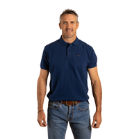 Ringers Western Mens Essential Polo (122011RW) Navy