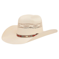 Ringers Western Indiana Paper Straw Hat (722069RW) White