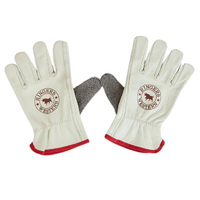 Ringers Western Big Dog Leather Gloves (724064RW) Ivory