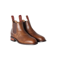 Ringers Western Womens Kununurra Dress Boots (519250010) Burnt Brown [AD]