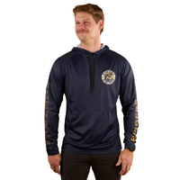 Ringers Western Unisex Big Catch Hooded L/S Fishing Jersey (424040RW) Navy