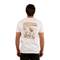 Ringers Western Mens Ringers Of The Sky S/S Tee (124074RW) White