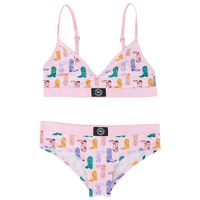 Ringers Western Womens Boots Underwear Set (224109RW) Barely Pink